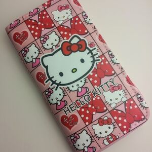 New! Hello Kitty Sanrio Fashion Clutch Wallet Coin Purse
